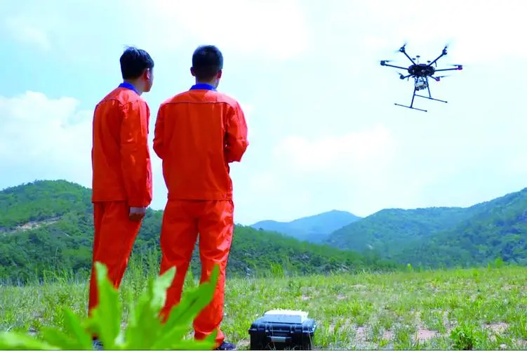 张店无人机倾斜摄影巡检拍摄